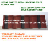 Natural Stone Coated Metal Roofing Tiles