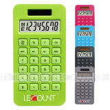 Eco-Friendly 8 Digits Corn Plastic Desktop Calculator (LC265PLA)
