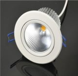 F305A White Aluminum LED Downlight 12W CE Spotlight Ceiling/Panel Light