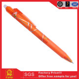 Orange Ink Luxury Metal Promotional Erasable Gel Pen