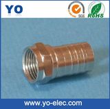 Long Barrel Crimp F Connector (YO 2-010A)