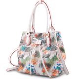 Designer Printing Flower Leather Women Luxury Handbag (LY05040)