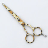 014-L Leopard Salon Scissor
