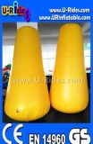 PVC Air Sealed Inflatable Life Buoy Gold Color