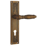 Zinc/Iron Plate Zinc/Alu Handle Mortise Plate Door Lock 99237-199 AEM