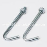 High Quality J Type Anchor Bolt with Nut