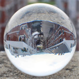 80mm Transparent Polished Crystal Glass Ball, K9 Crystal Ball