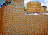 Orange Plastic Building Scaffolding Safety Nets