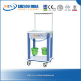 Medical Treatment Trolley with Two Barrels (MINA-MT67516D)
