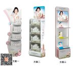 New Design Cosmetic MDF Retail Product Display Stand, Promotioan Display Rack
