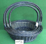 Antique Willow Baskets (22011# S/3)