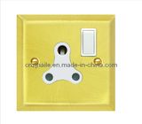 15A 1 Gang Round Pin Switched Socket