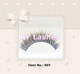 Hand Crafted False Eyelashes /Finely Crafted Lashes /Safe Material - Synthetic Fiber /High Quality- Japanese Standard /Strict Inspection #607