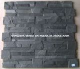 Black Slate Culture Stone for Wall Cladding