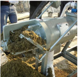 Poultry Chicken Cow Pig Dung Manure Drying Dewatering Machine