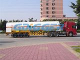 26cbm Cryogenic Liquid Transportation Semi-Trailer, Asme Standard