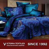 120GSM Super Soft Microfiber Bed Quilt Duvet Cover Set Floral Print