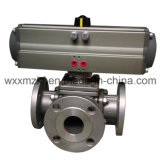 180 Degree Double Acting Pneumatic Rotary Actuator for Valve