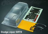 Dodge Viper Srt8 1: 10 PC RC Body Shell Kd-PC201205
