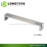 Zinc Alloy Furniture Handle and Pull for Cabient Door with Crystal (LV-9093)