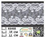Nylon Spandex Elastic Lace for Garments K6468