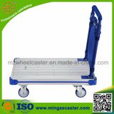 4 Wheels Foldable Hand Cart with Aluminium Platform