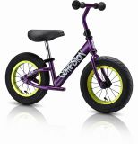 Purple Kids Balance Bike with Color Rim