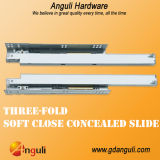 Single Extension Soft-Closing Concealed Slides