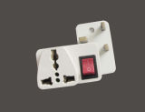 13A Travel Plug Adaptor with Switch
