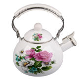 Enamel Teapot with Whistle