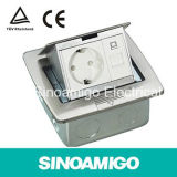 Pop up Stainless Steel Floor Boxes/Floor Sockets with HDMI