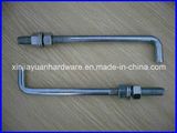 Galvanized Foundation L Type Bolt