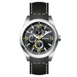 Men Watch (black band black dial) (SS0048)