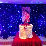 RGB LED Star Cloth / LED Star Cloth /Wedding Cloth