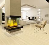 Yellow Polished Porcelain Line Stone Tile (80402)