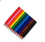 3.5 Inch 12 Color Plastic Pencil