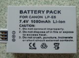 Replacement Digital Camera Batteries Pack (LPE5)