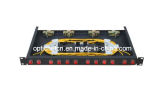 12 Cores Outdoor Wall Mount Fiber Optic Patch Panel