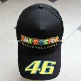 Wholesale Black Color 46 Racing Hat with High Quality (MA015)