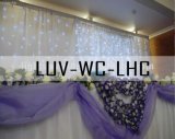 Luv-Lhc-W White Fabric LED Star Cloth