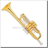 Professional C Key Gold Lacquer Trumpet (TP8790)