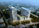 Aerial View Architectural Commercial Visualization