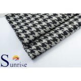 Wool Poly Houndstooth with Lurex (SRS 1117-3)