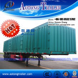 Attactive Price 3 Axle Livestock Transport Van Semi Trailer