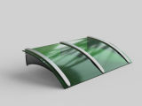 High Impact Resistant Polycarbonate Awning with 15 Years Warranty
