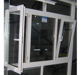 White Color Cheap Aluminium Glass Tilt Turn House Windows