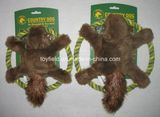 Rope Dog Toy Plush Squirrel Supply Pet Toy