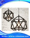 Geometric Art Decoration Wrought Iron Chandelier Lighting