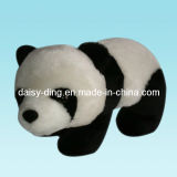 Plush Standing Panda Toy with Soft Velro Material