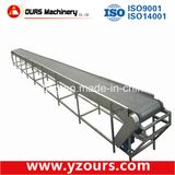 Stainless Steel Belt Conveyor in Powder Coating Line